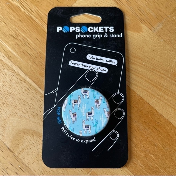 NWT Lama Popsockets Phone Grip & Stand - Picture 1 of 3